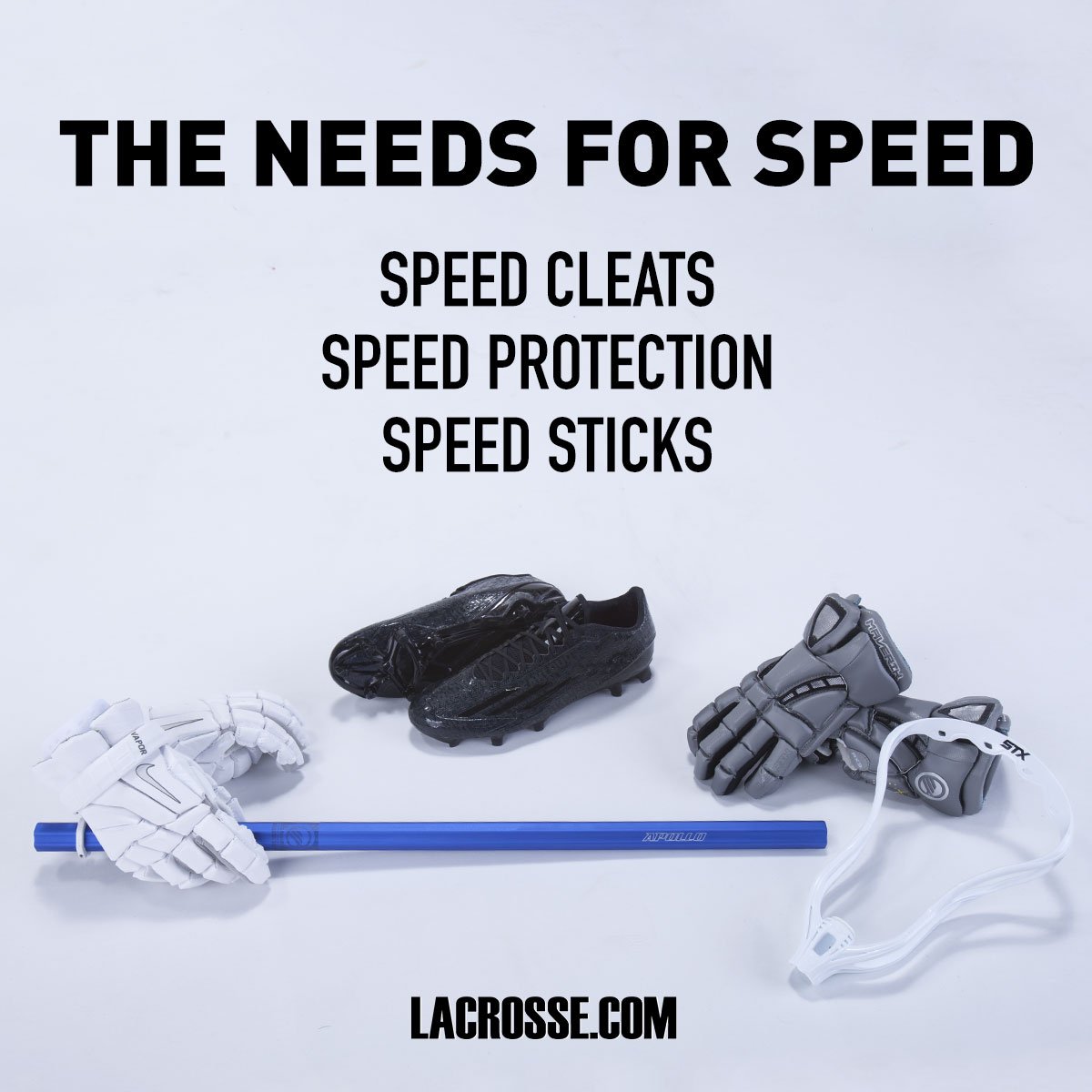 lacrossedotcom's tweet photo. Do you identify as a #SpeedPlayer? Suit up in gear that will give you that extra step! https://t.co/gFO659KLxf https://t.co/ZEffkdvXHk