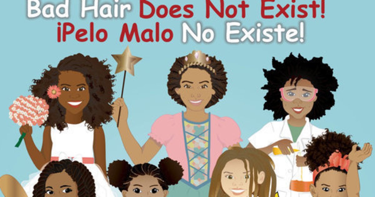 NHCN101's tweet photo. Why This Mom Wrote A Bilingual Book Called 'Bad Hair Doesn't Exist' https://t.co/3sEBUU1tZA https://t.co/KJeGZ8HEKJ