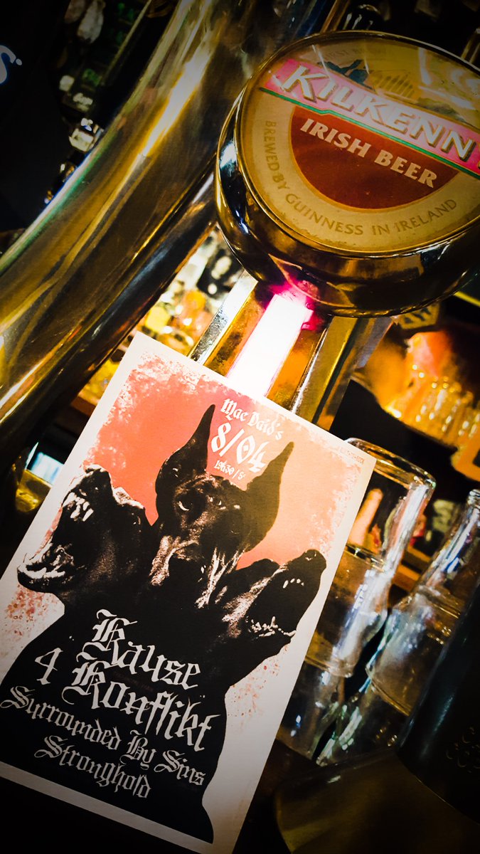 Kause4Konflikt's tweet photo. In few hours on stage ! K4K ❌ Mc Daids Irish Pub @lehavretourisme ⚓ // #kause4konflikt #k4k #offensivewarcore https://t.co/F1ATbpZHhE