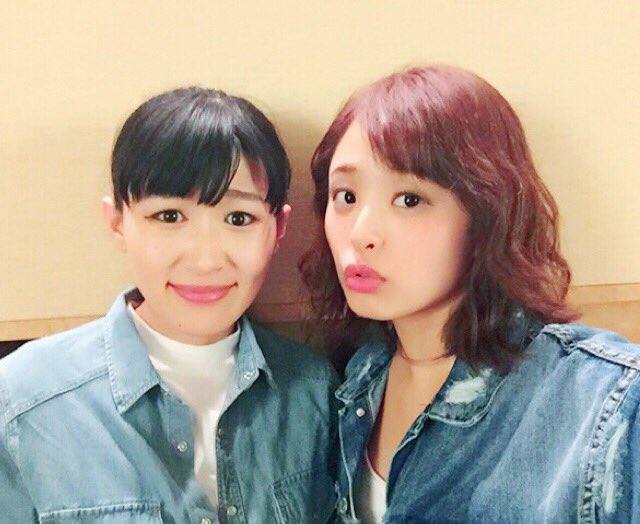 沙羅 さら Auf Twitter 今日のstar終わり ちかちゃんとなぜかいつも服がかぶる んだけど 今日もデニムでかぶった 笑 かなりのシンクロ率 パーマかけてまた可愛くなったちかちゃん 綾瀬はるか 加島ちかえ Star ものまね T Co Rm6290fazc