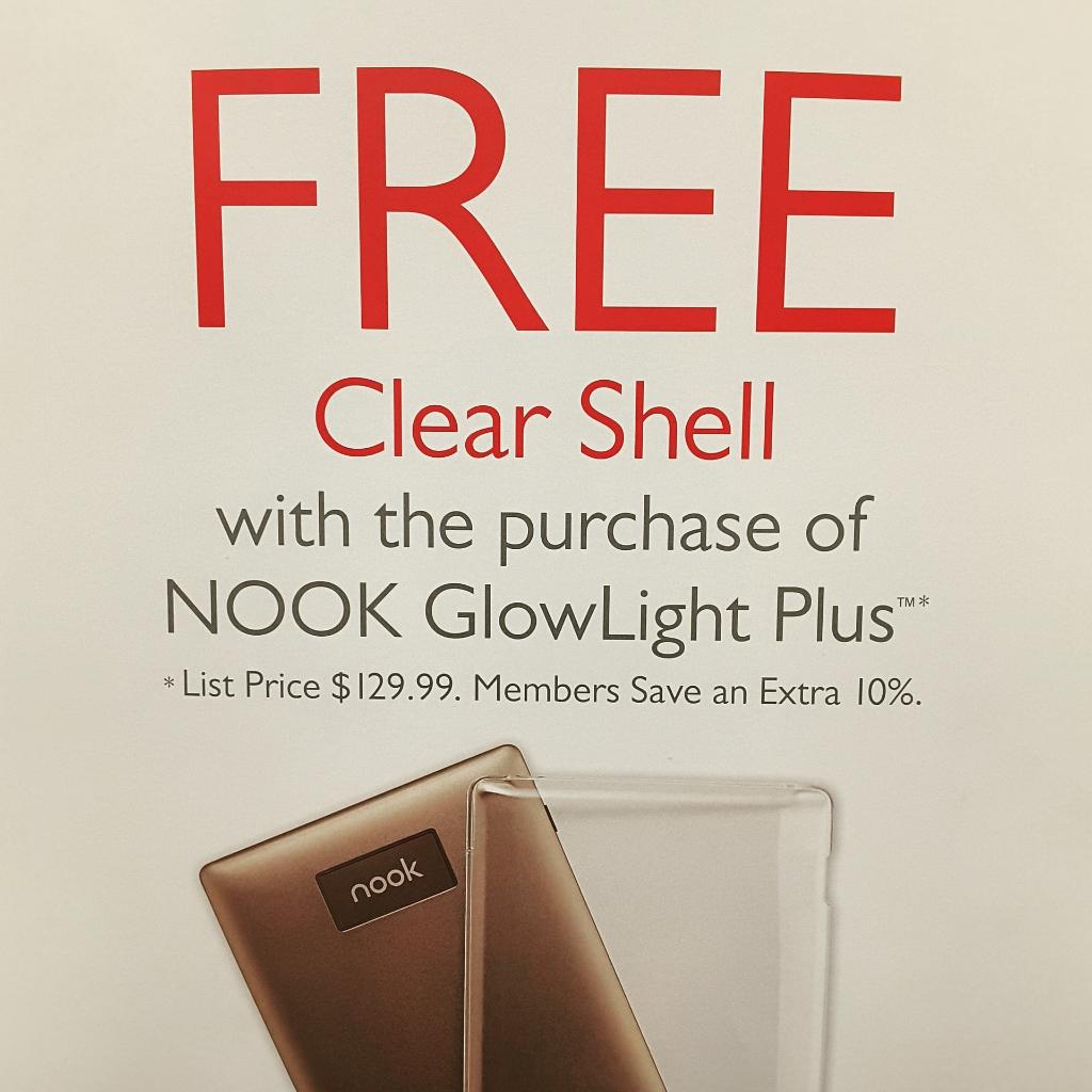 BNMaplewoodMN's tweet photo. Buy a new #GlowlightPlus and get a free clear shell with purchase. Offer ends 4/16. #bnmidwest https://t.co/iDtKETUSkb