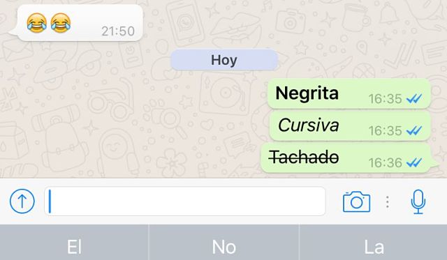 todoandroides's tweet photo. Negrita y cursiva: prueba ya las novedades de WhatsApp https://t.co/erdKCEq5Jr   #android #TFBFriday https://t.co/RB3splpsfN