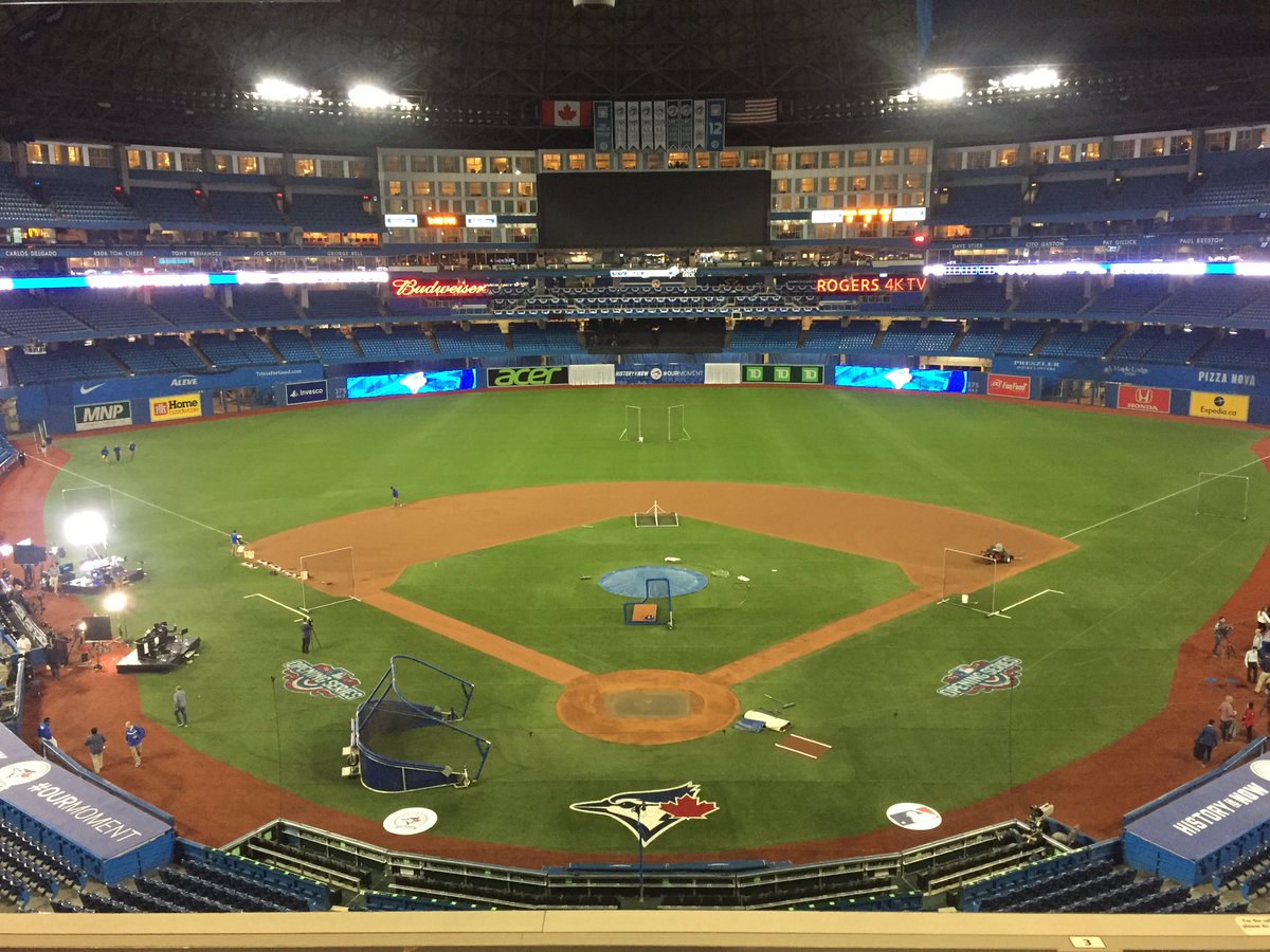 BlueJays's tweet photo. All is calm....for now. #OurMoment https://t.co/aE7n49GBGp