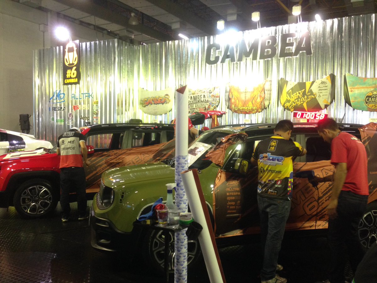 marceloindaniel's tweet photo. Começou! Campeonato Brasileiro de Envelopamento Automotivo #EquipeAlpha https://t.co/ZFCtDix24p