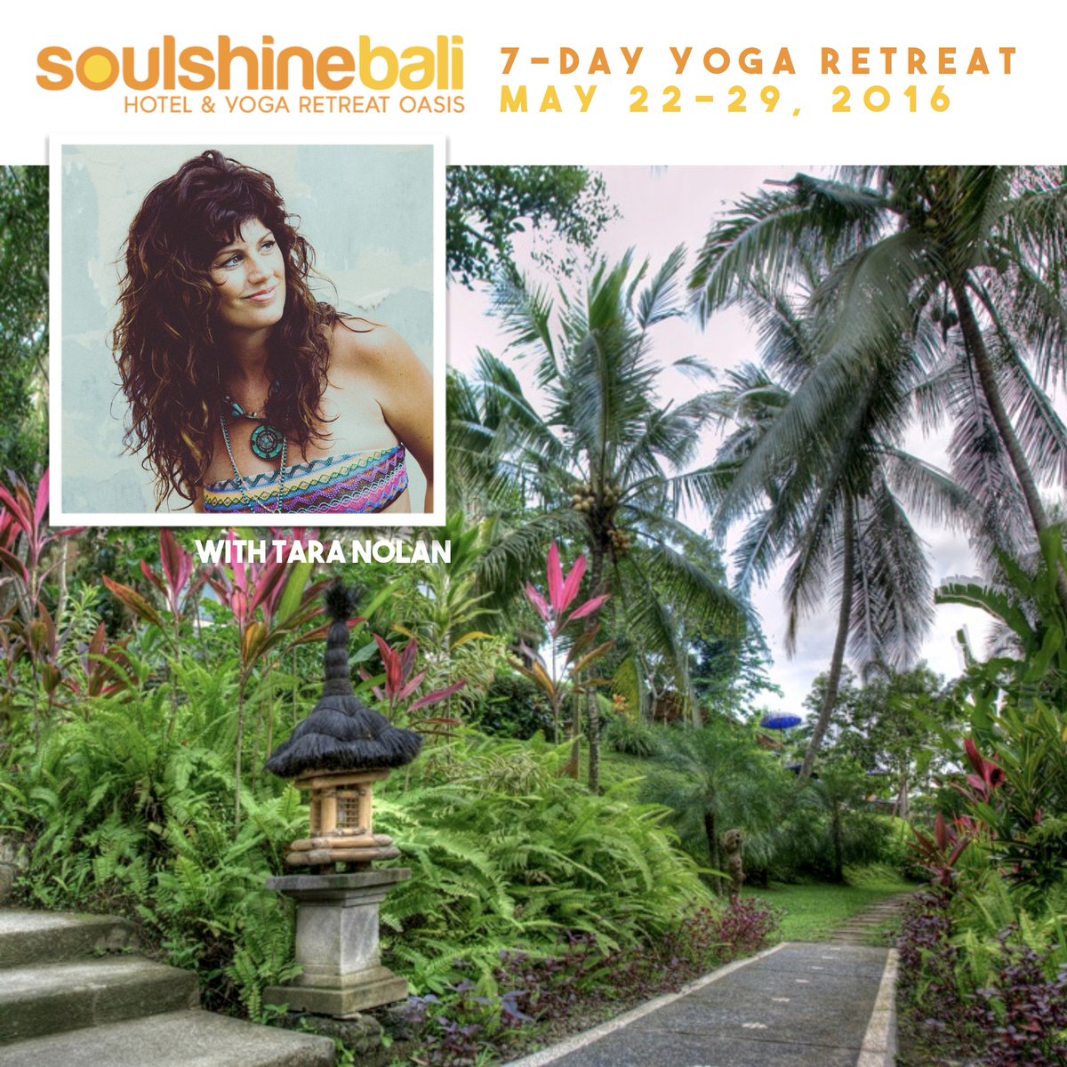 SoulshineBali's tweet photo. NOW is YOUR TIME to go to #Bali! Email Tara @ tnolanyoga@gmail.com by May 1 to receive $1000 off #yogaretreat #ubud https://t.co/avw8fsWEIK