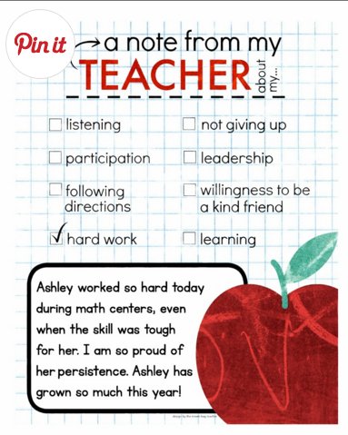 WeAreTeachers's tweet photo. Sending a positive note home can make a big difference to a struggling #student: https://t.co/sXxq6LUYHh #edchat https://t.co/bM4mMeHS3e