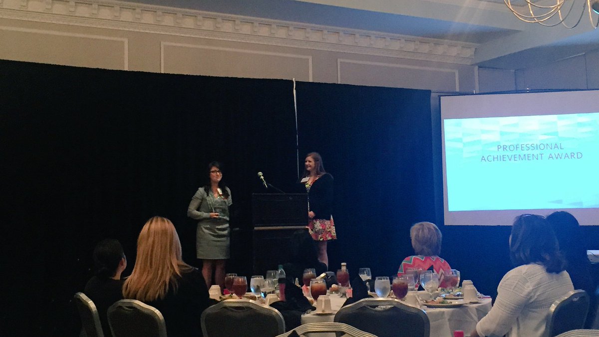 HannaLizKnowles's tweet photo. Hooray!! @samemac wins #PRAM2016 Professional Achievement Award! Beyond deserving! #PRpro https://t.co/6dc7ADf7j1