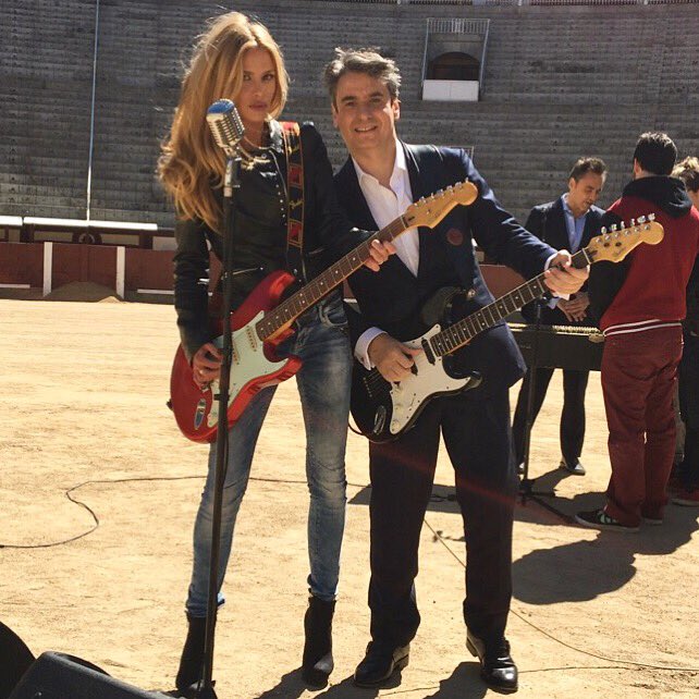 Work done!!!! Con el jefe 😎🎤🎸😎#music #makingof #lasventas #modestiaaparte #videoclip #lovemusic