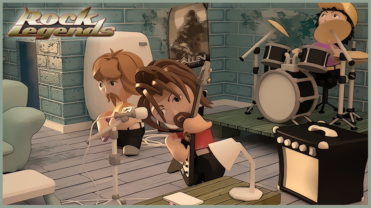 rocklegendsgame's tweet photo. Playing some music! @rocklegendsgame #indiedev #gamedev #screenshotsaturday #music #tycoon #simulation #band https://t.co/fOzdf9p3UA