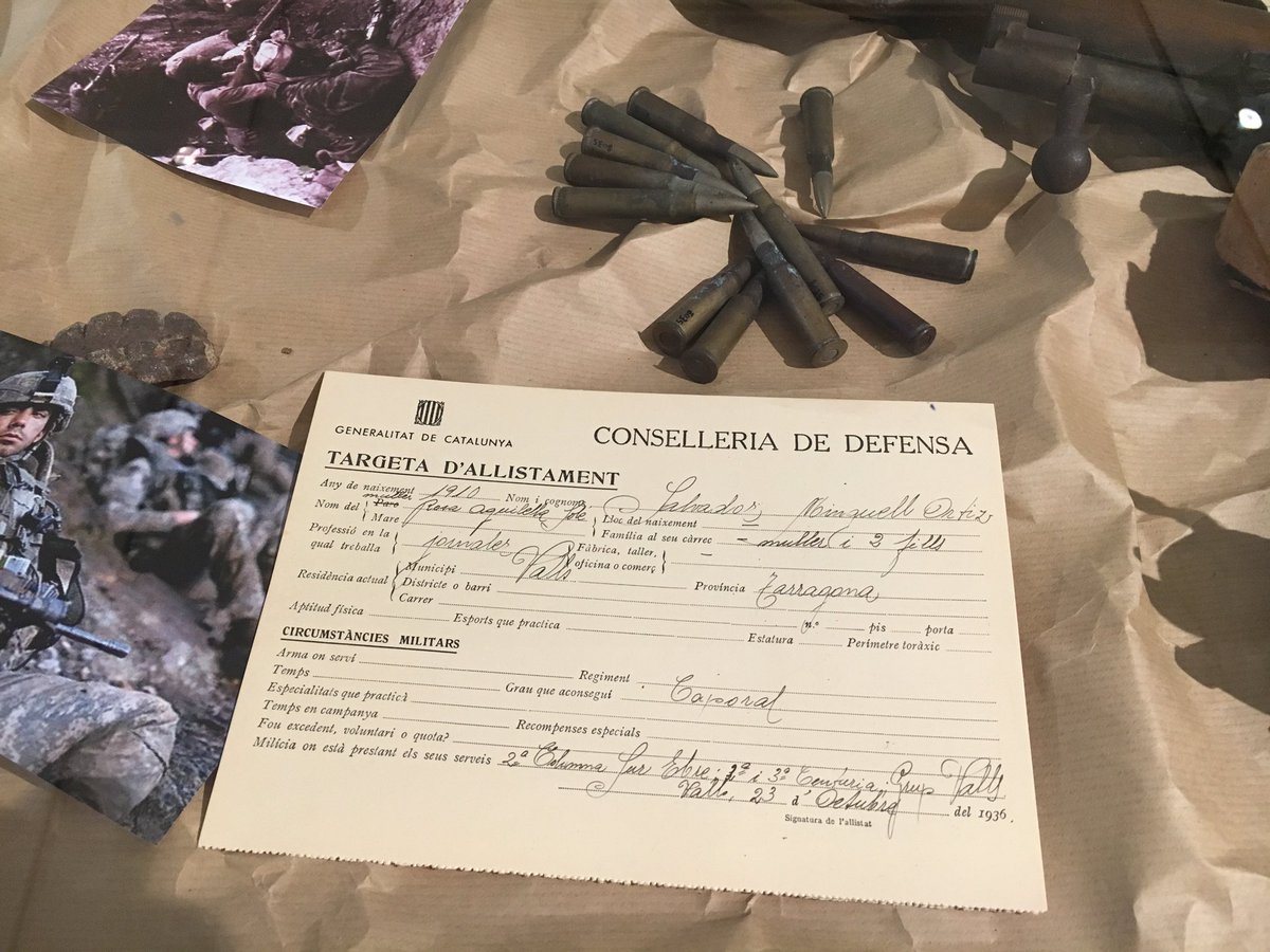 A #Valls fem història i ciutat! Una mostra, a la Popular, repassa la República, la Guerra Civil i el franquisme