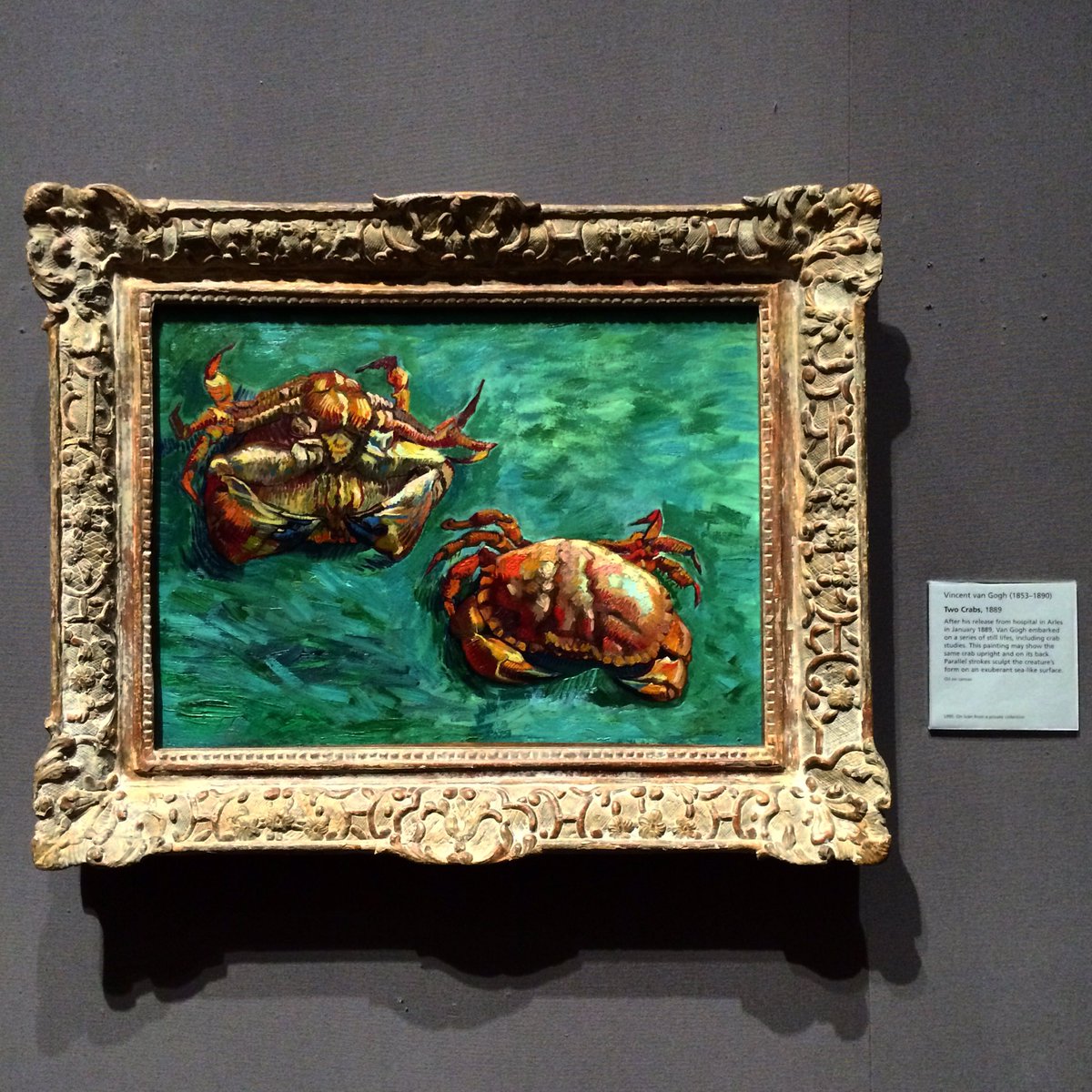 artoftheserpent's tweet photo. Vincent Van Gogh at National Gallery, London https://t.co/442R6EvSLn