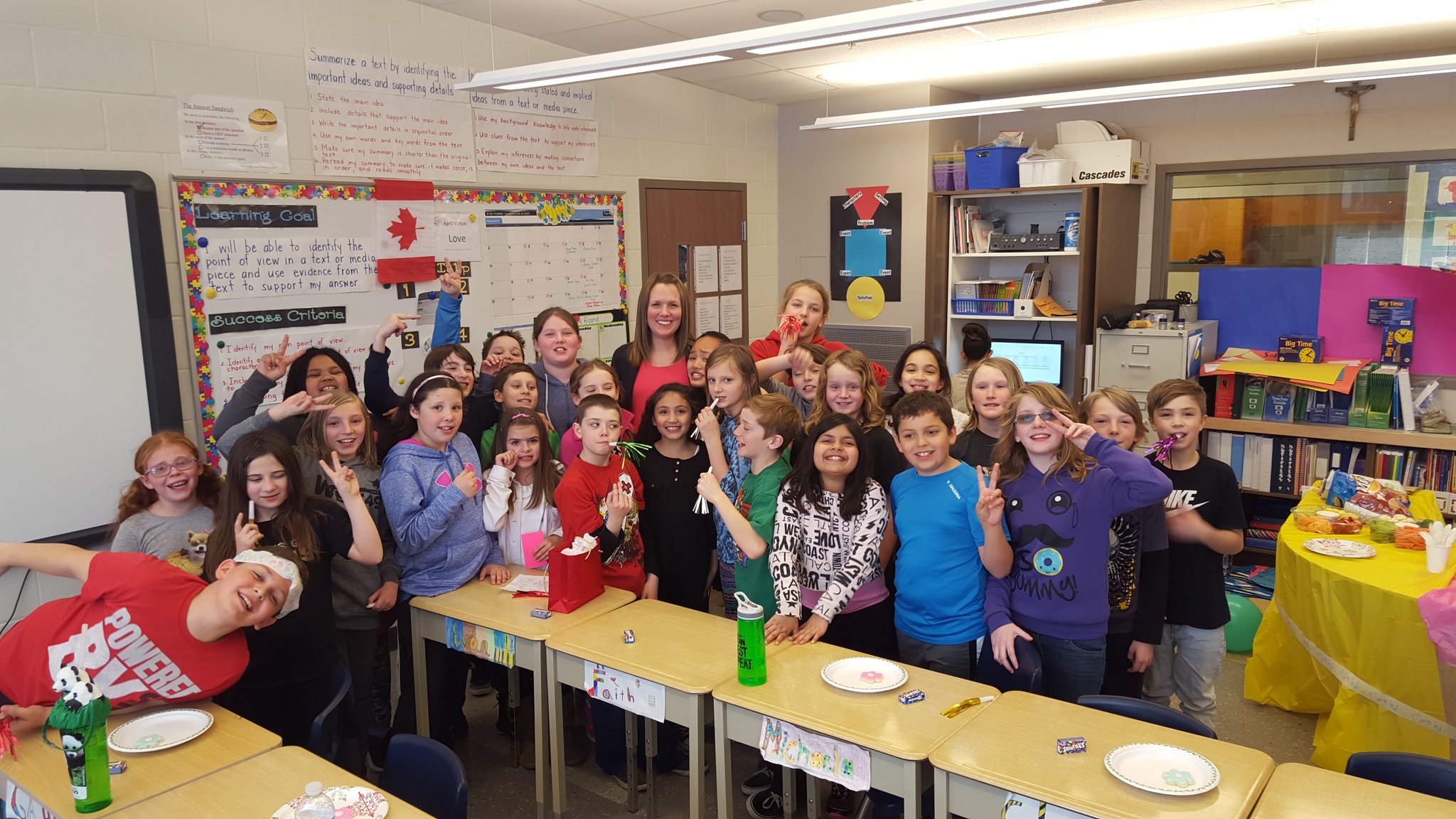 St. Pius X on Twitter: "Mrs. Lynch thank you for being our teacher. We