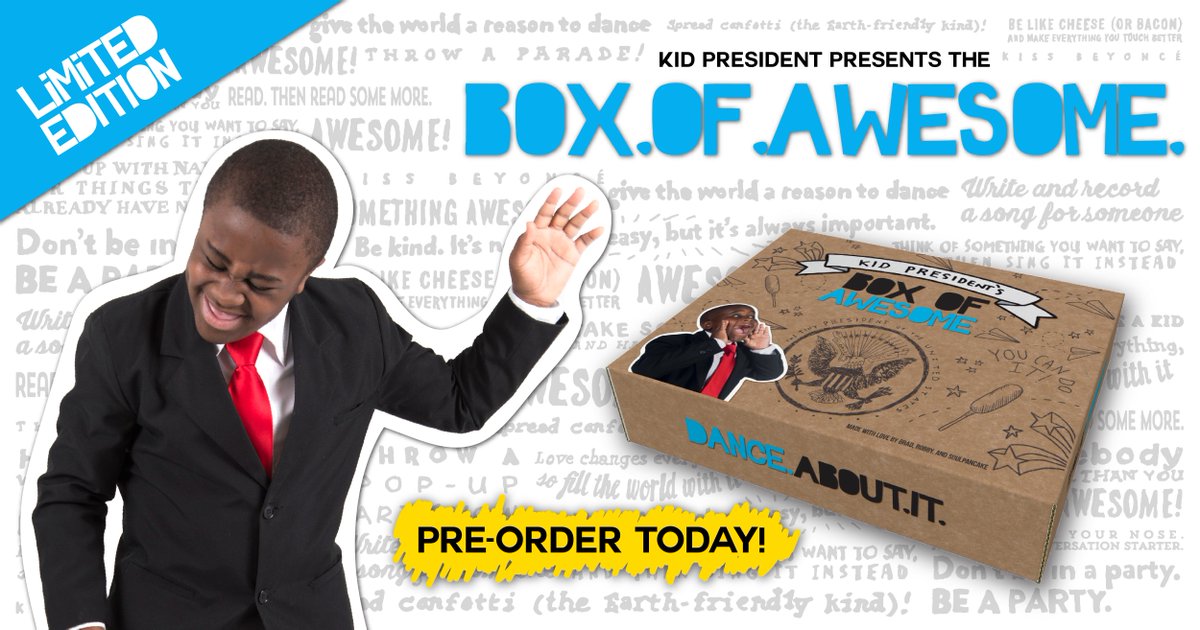 iamkidpresident's tweet photo. We put together a box of AWESOME with our friends @FanjoyCo!!! Check it out! More to come! https://t.co/YibJvSvWeO https://t.co/6vDPaeMwrI