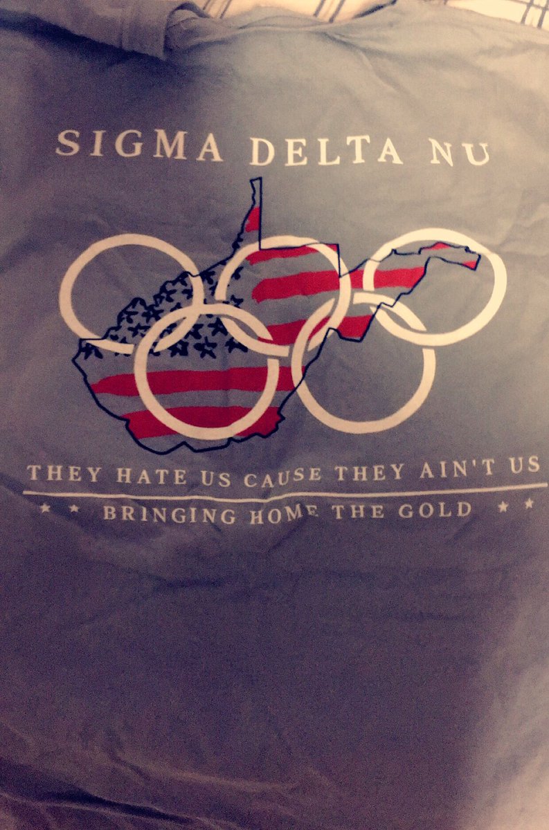 GREEK WEEK IS UPON US. #Merica #PeanutButterAndJealous #SigmaDeltaNu