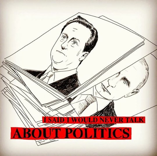 isABOUTPOLITICS's tweet photo. I Said I Would Naver Talk About Politics https://t.co/XDvomg4Dox
