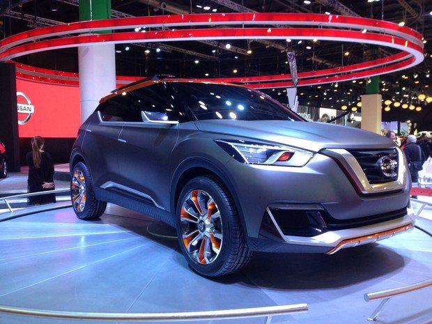 Nissan Kicks, que será lançado em agosto, já foi visto rodando em testes: ow.ly/10skOH