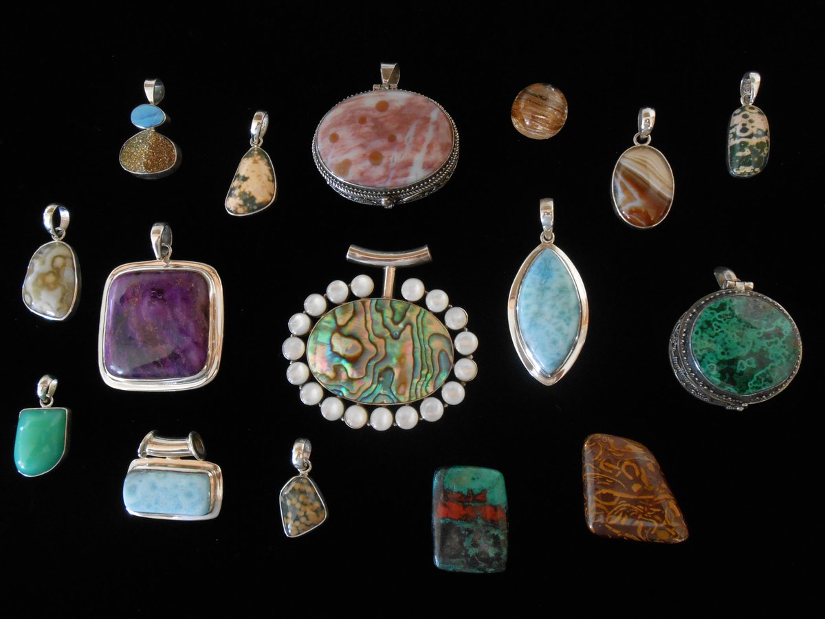Visit our website nomadicspiritjewelry.com and check out our #gemstones #minerals #crystals #jewelry #fossils #beads