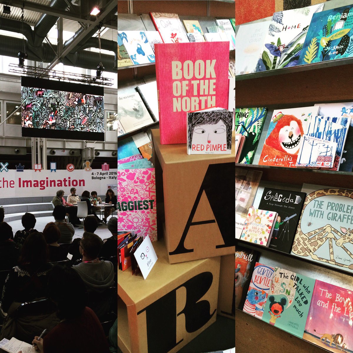 c_cotterill's tweet photo. Such an amazing time in Bologna at the #BolognaChildrensBookFair #bcbf2016 https://t.co/qBCsRX2KsT