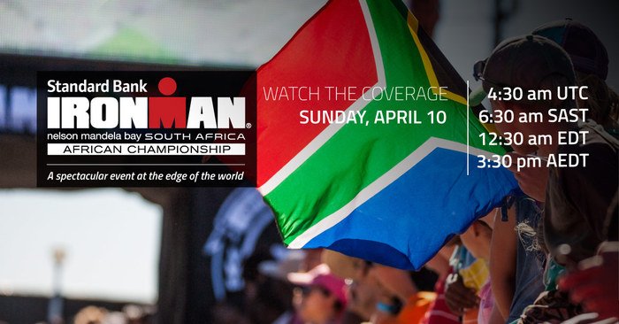 IRONMANtri's tweet photo. Watch the #IMAfricanChamps on Sunday! https://t.co/ggNS0mS7lr

RT for a chance to #win $250 to online IRONMAN store! https://t.co/0jRXIuVo3V