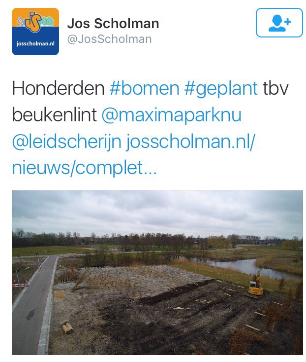 LOOPVLR's tweet photo. @JosScholman hoofdsponsor  @LOOPVLR 29 mei plant beukenlint in @maximaparknu @GemeenteUtrecht nog mooier parkoers https://t.co/4HwFz15zbo