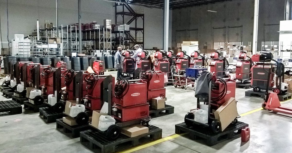 froniuswelding's tweet image. This week is almost out the door, just like this order of #TPS/i &amp;amp; #MagicWave's. Wish you all a great weekend!