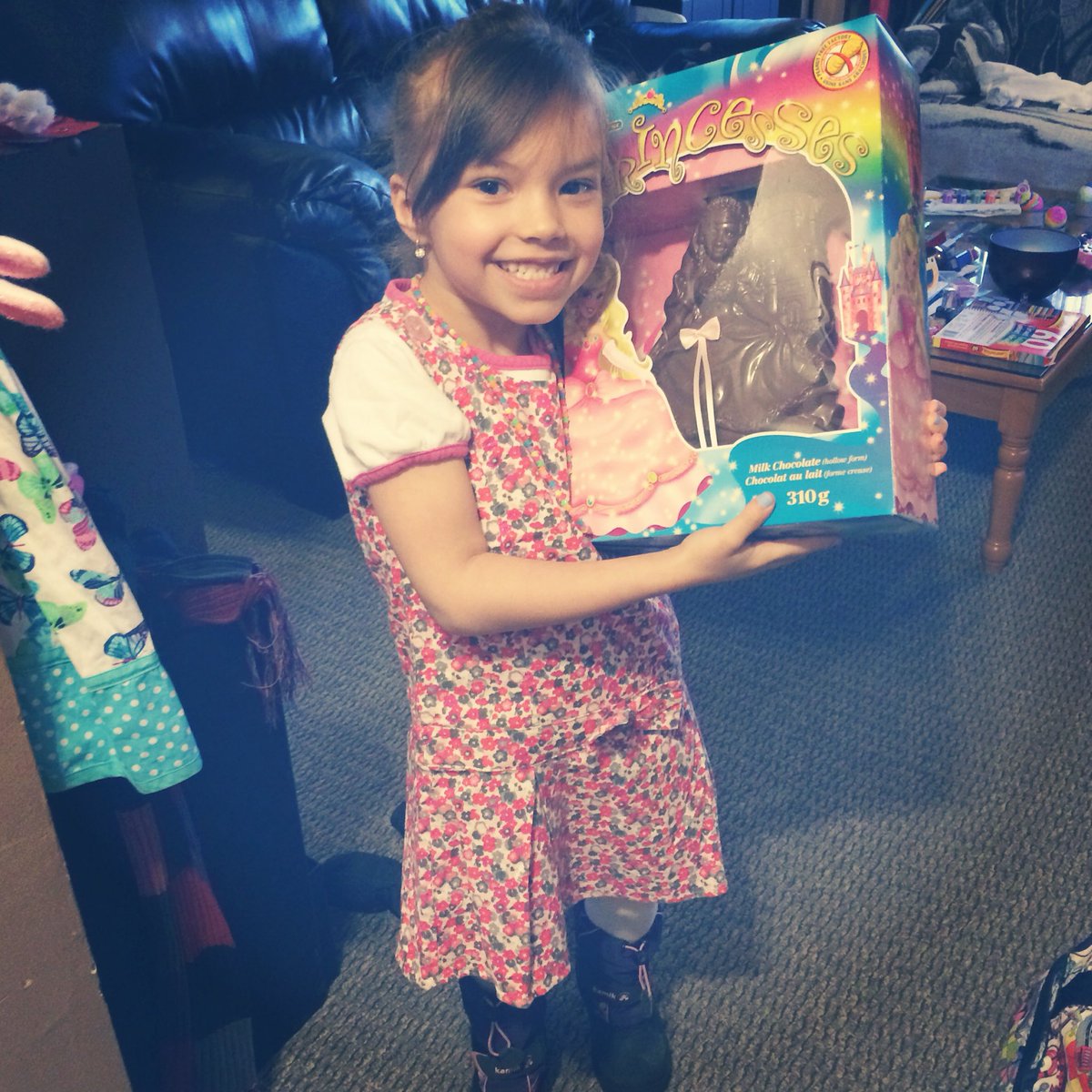 JesseLeduc's tweet photo. Jennydoll #Got #Some #Rocking #Princess #Chocolate For #Easter2015 😄 https://t.co/E7FdAOVyMY
