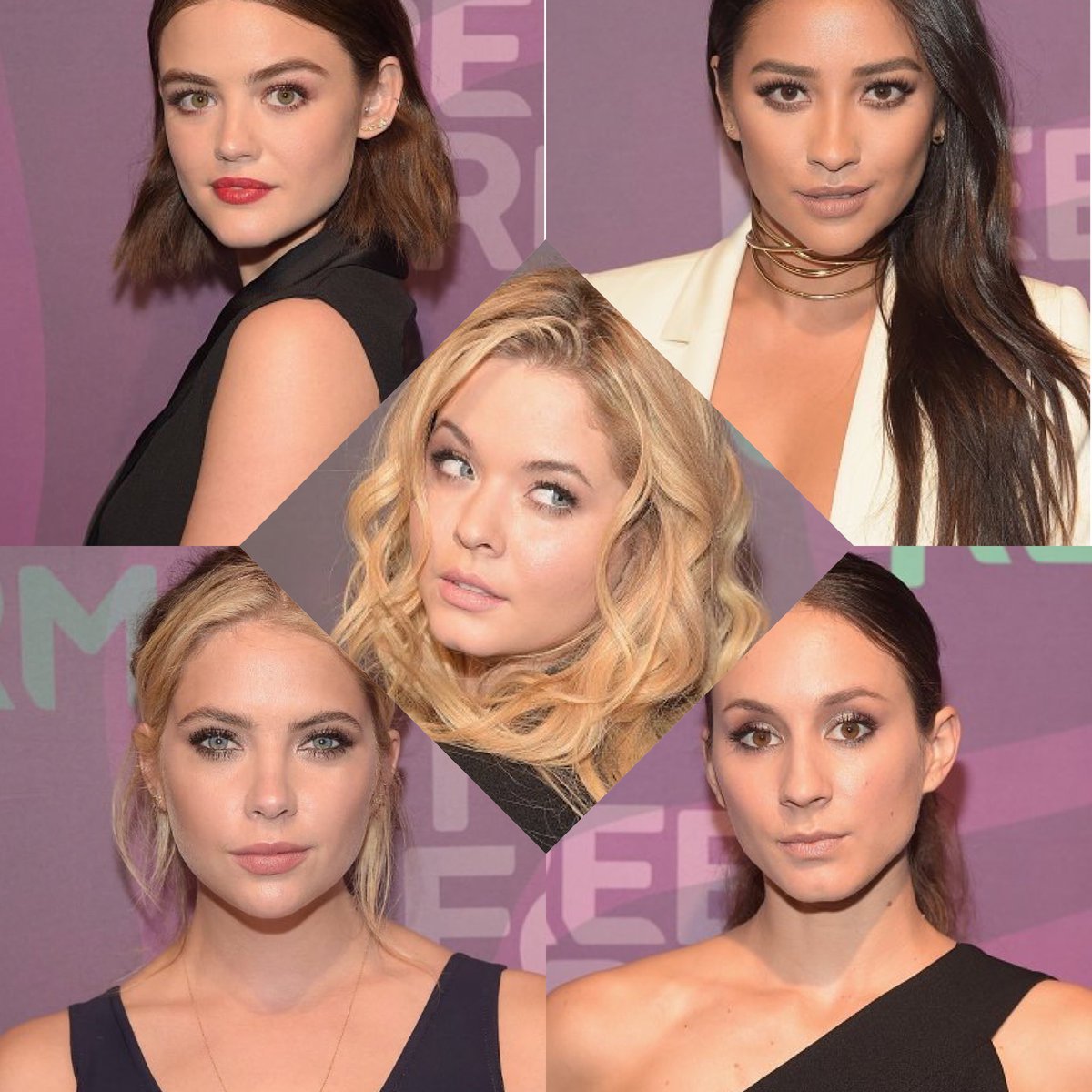 roudgv's tweet photo. about last night! my girls 👭😍 #FreeformUpfront @shaymitch https://t.co/zC3kjZZLiF
