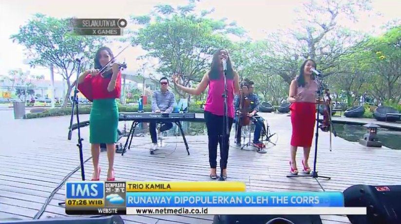 IMS_NET's tweet photo. Closing perform dari @Kamila_idn dengan lagu "Runaway" yang dipopulerkan oleh The Corrs. https://t.co/oWytcmf59v