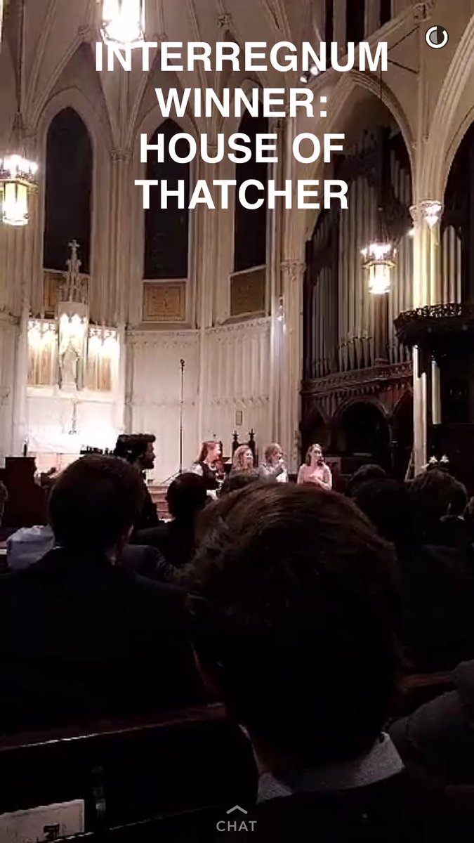 TheKingsCollege's tweet photo. Congrats to The House of Margaret Thatcher for winning #interregumxii!! https://t.co/9PxZJe4mr0