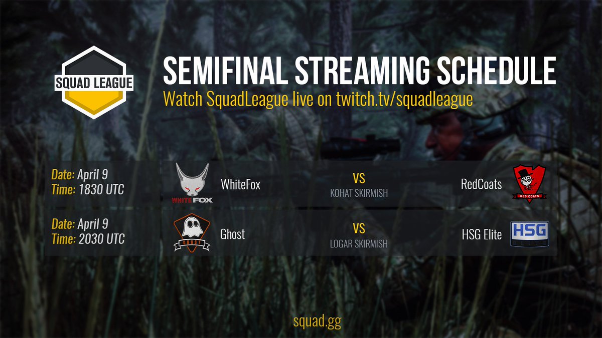 JoinSquad's tweet photo. Let`s get ready to rumble!  Semifinals of the Squad league tomorrow. Live and in your home! Go go go go go go go go! https://t.co/73sjMU8HQG