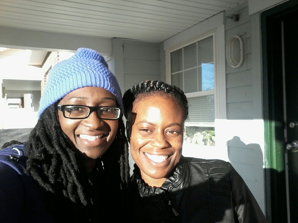 LaRubyMay's tweet photo. Smiles and supporters behind the doors in Ward 8. #CrossTheFinishLineFirst @ElectLaRubyMay https://t.co/0V4Bi1VY7M