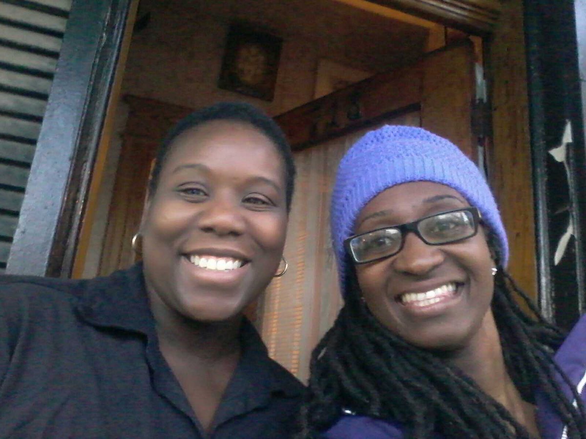 LaRubyMay's tweet photo. Smiles and supporters behind the doors in Ward 8. #CrossTheFinishLineFirst @ElectLaRubyMay https://t.co/0V4Bi1VY7M