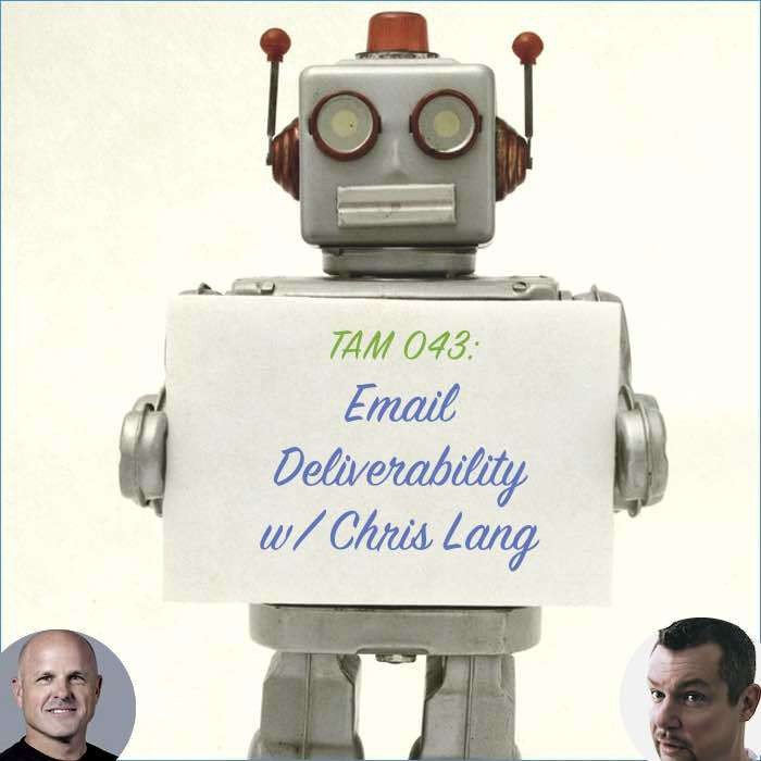 ActiveMarketer_'s tweet photo. TAM 044: Chris Lang - Email Deliverability https://t.co/iAPGwNGImm #emailmarketing #marketingautomation https://t.co/OomCmlGf3U