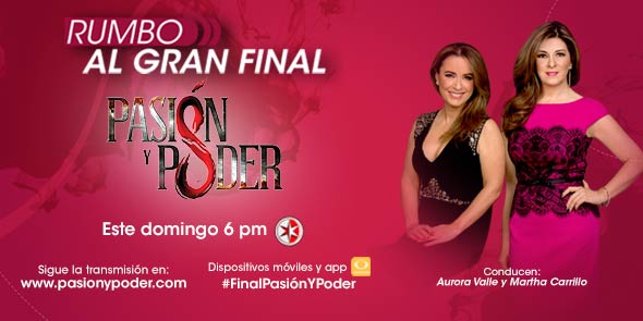 Pasion_Poder's tweet photo. La guerra llega a su fin. Este domingo a partir de las 6 pm Gran #FinalPasiónyPoder. https://t.co/mDoVfwyMeJ