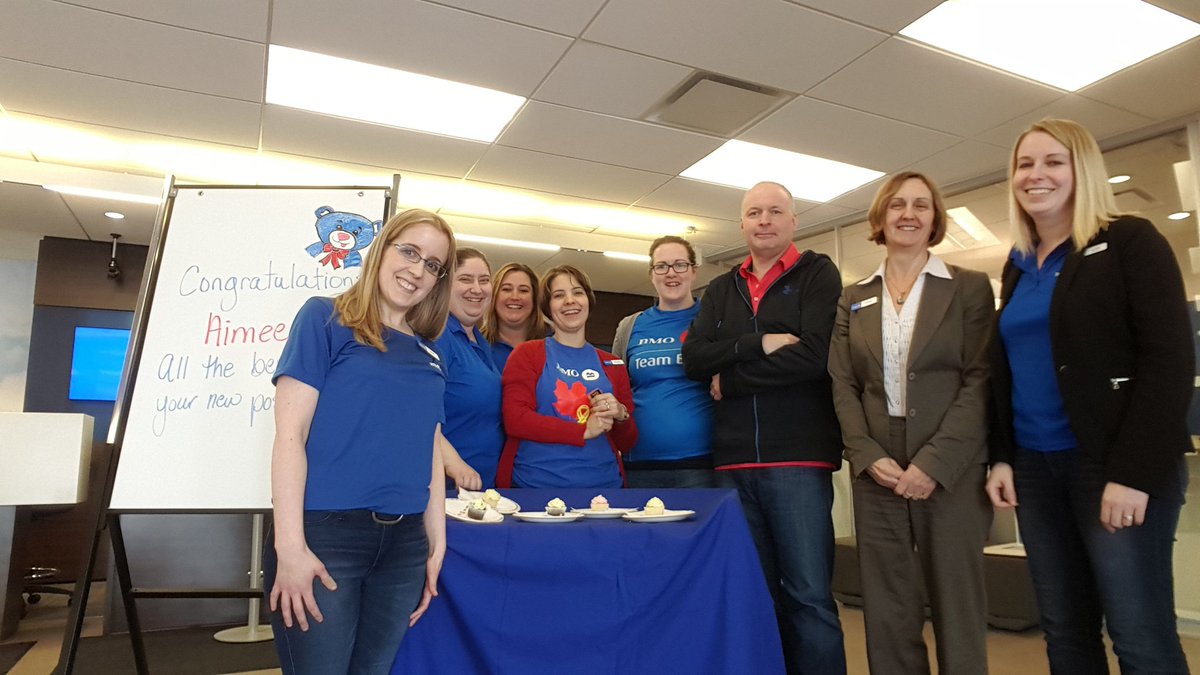 Saying goodbye to <a href="/littlest_petite/">🇨🇦 Aimee 🇨🇦</a> today! Congrats&amp;good luck at your new branch! #beingeod <a href="/MelSchro02/">Melonie Schroeder</a> <a href="/rhondahone/">Rhonda Hone</a>