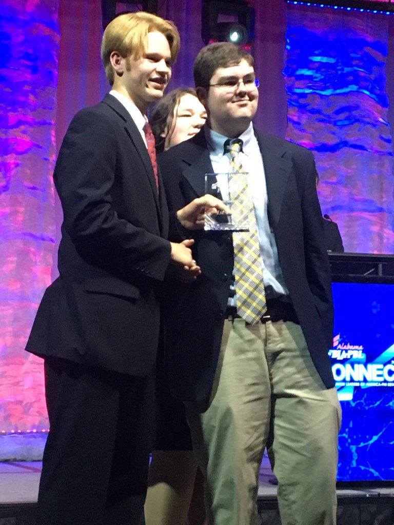 JudyKehr's tweet photo. @Hoover_FBLA, we have a winner in Cyber Security, 1st Place. #ITHHS #hhsbiz #hooverpride https://t.co/a4coEDyrzd