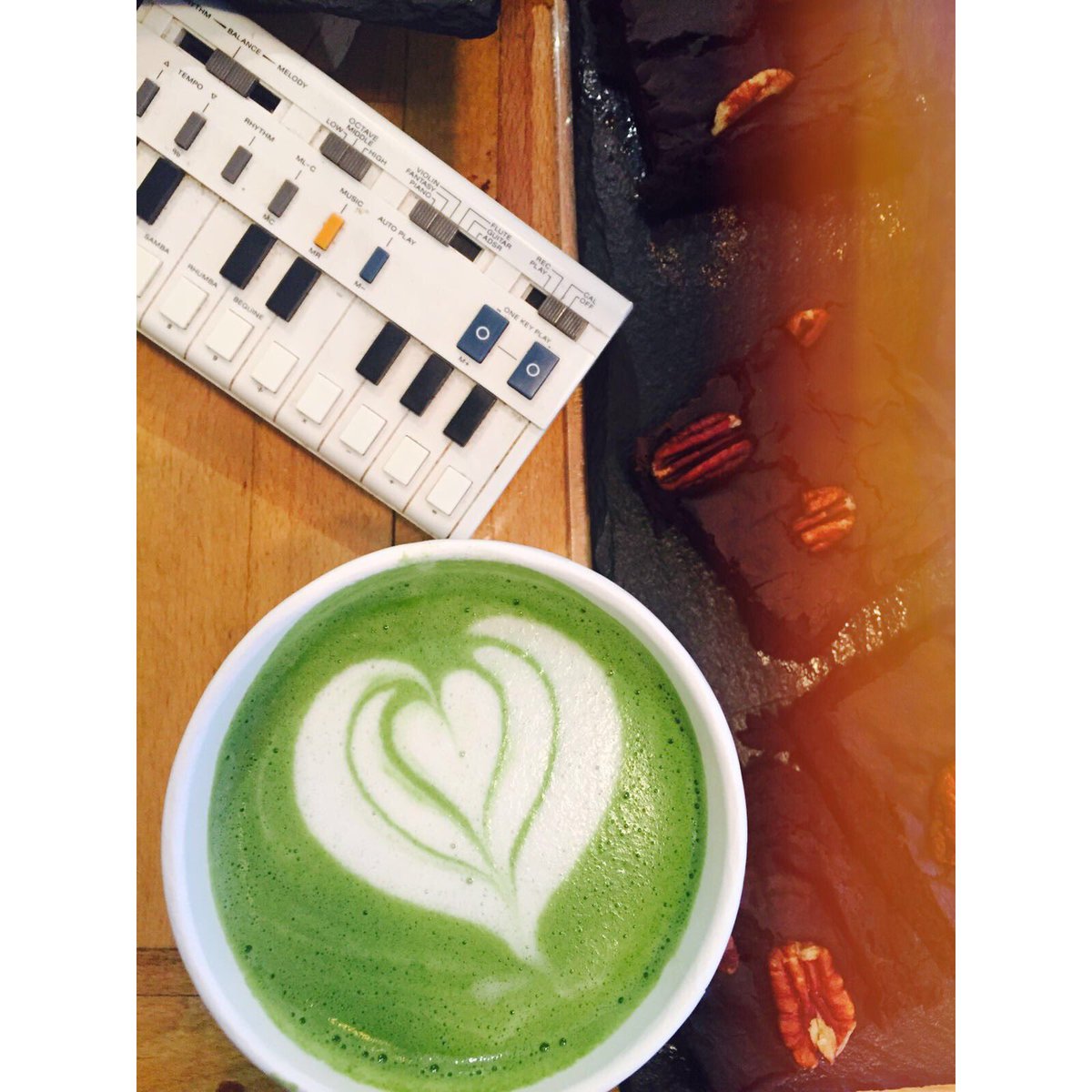 oatmilkind's tweet image. #matchlatte X #casiokeyboard a cancer-fighter, a fat-burner, and much more,