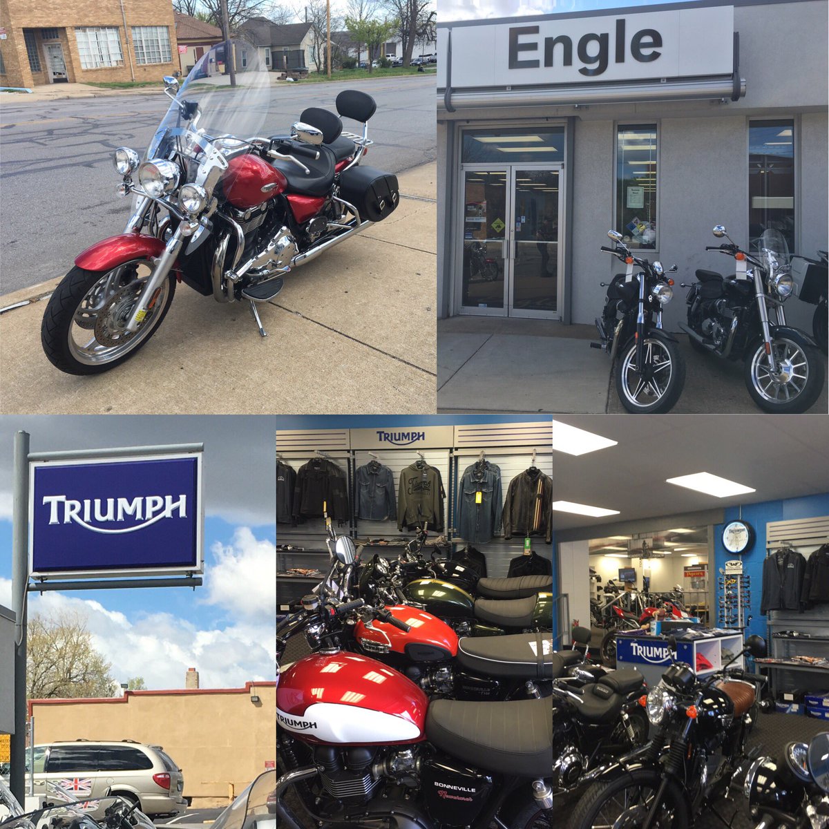 On our continued tour for promotion of the British Gala festival yesterday we stopped by Engle Motors in KCMO