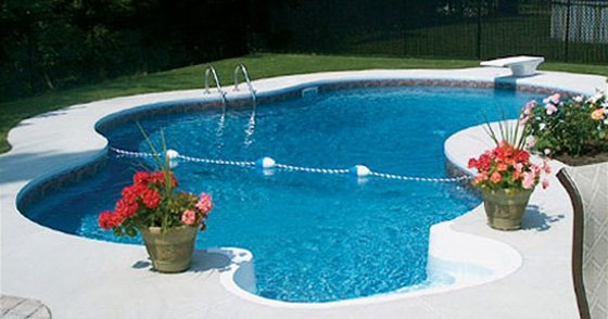 Free Form Polymer Pools - What is the Hype? hubs.ly/H02CZ000 by <a href="/LathamPool/">Latham Pool</a>