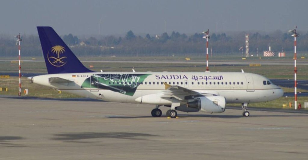 saudiaspa's tweet photo. #طيران_السعودية_الخاص  يتسلم أول طائرة من طائرات  #البيرق .. قريبا الحجز سيكون متوفرا عبر https://t.co/xszhQ5VIKW https://t.co/vhjiea937T
