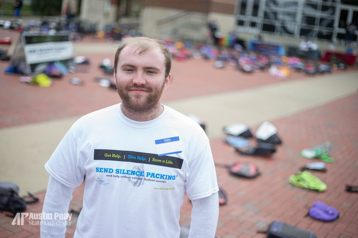 austinpeay's tweet photo. Check out today's photoblog featuring Active Minds president, Colton Lockhart. https://t.co/Mcbij0IgtO https://t.co/INJS8WzYT3