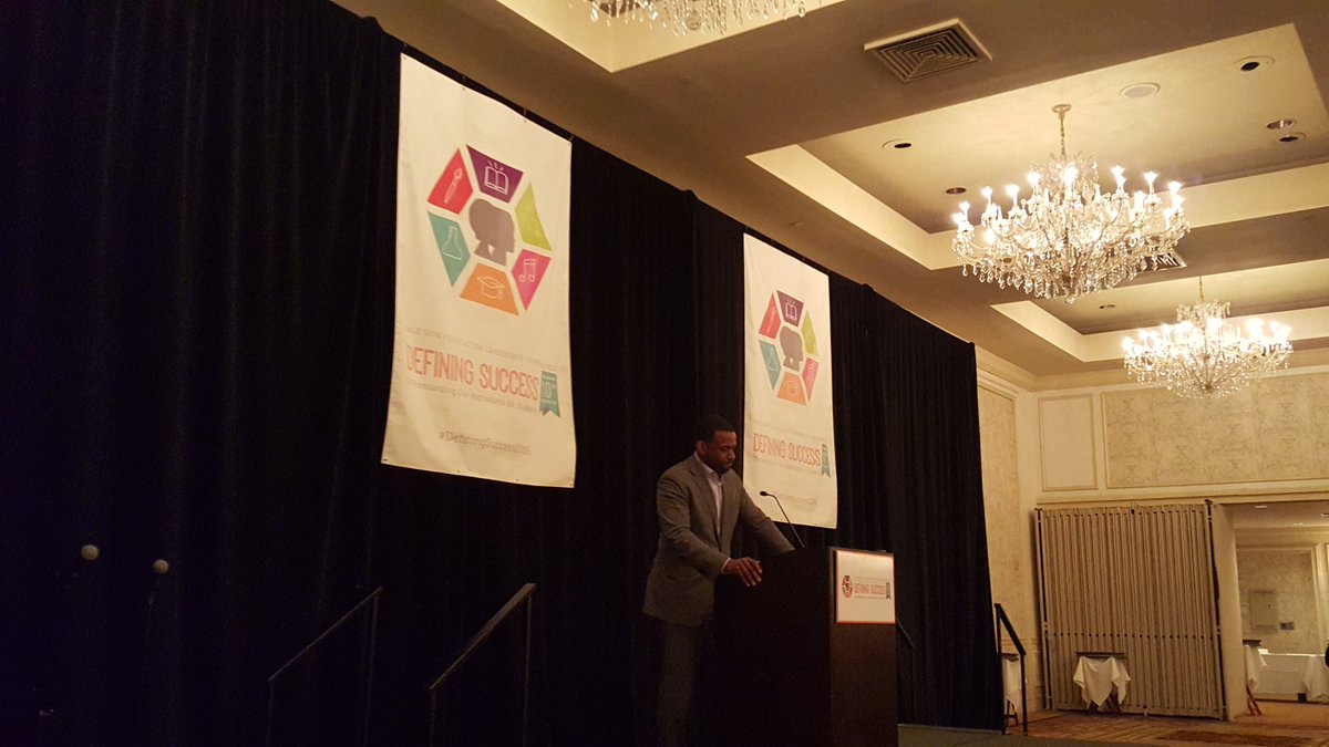 WillTJoyce's tweet photo. I believe every child was born with the capacity to change the world. -Shavar Jeffries #definingsuccess2016 https://t.co/uv1q3mW6fb