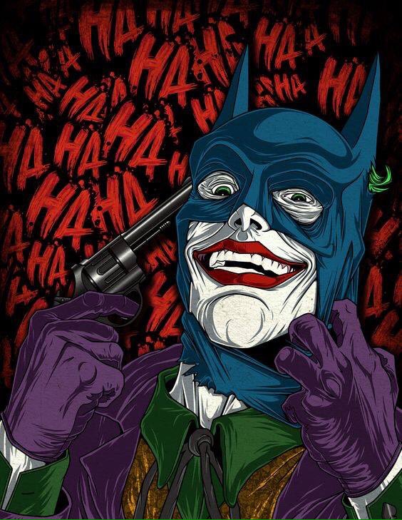 movielove_gamer's tweet photo. The Joker is the Bat. #killtheBat #TheJoker #Batman #BatJoker #GothamCity #gotham #ArkhamAsylum #StetheH @StetheH https://t.co/1TlNPnF8TW