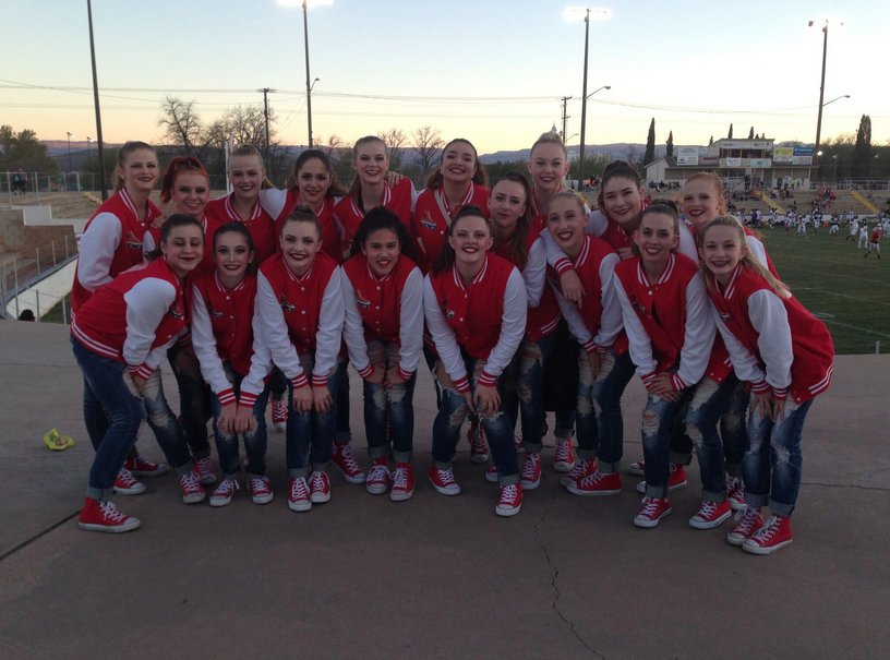 These girls did awesome at the Zion Lions football game on Saturday! They rocked it! #premierdancecenter #zionlions