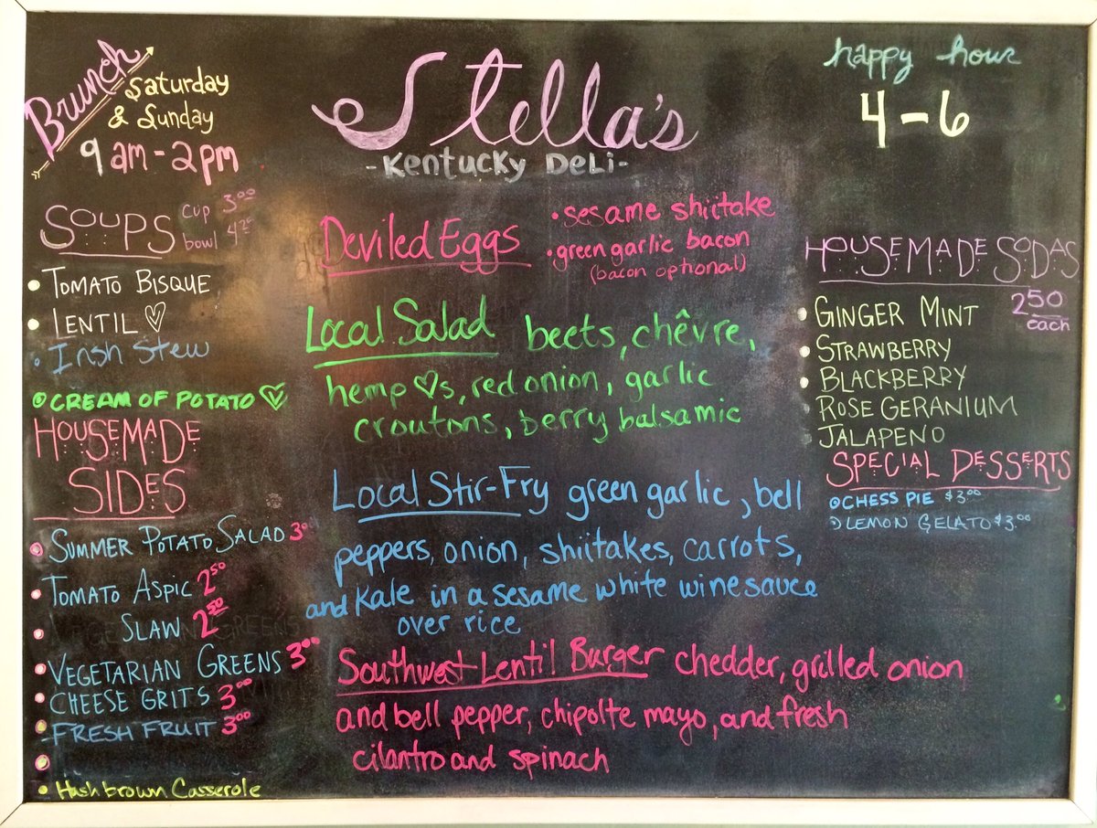 Specials! BOGO Happy Hour 4-6, parking next to the building!Reservations 255-3354 #eatlovelex #eatlocal #sharethelex