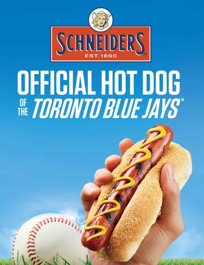 Toronto Blue Jay Dog -  Canada