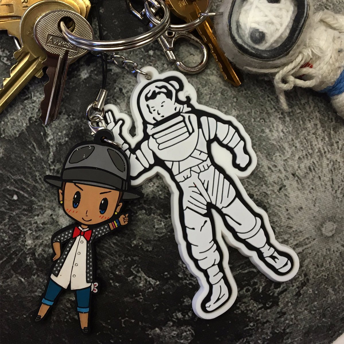 key chainz. @pharrell by Mr Keychain and our NYC Exclusive