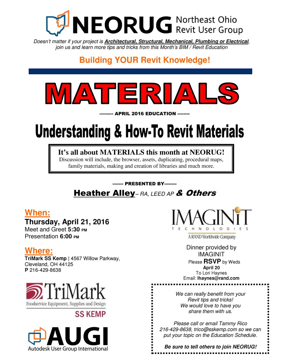CSI_Cle's tweet image. Join this month&apos;s NEORUG Education Meeting. it is all about Materials!