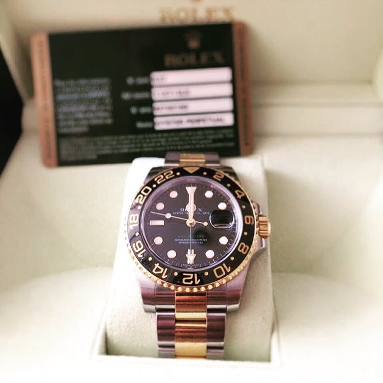 Zach_Robe's tweet photo. My New submariner Rolex 👌🏻 https://t.co/iMayU8GTQe