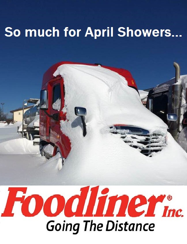 FoodlinerTrans's tweet image. #SpringFever2016 #Trucking
